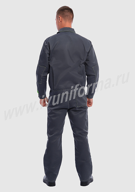 Костюм рабочий мужской (с брюками) арт. Р-02-91-ГР