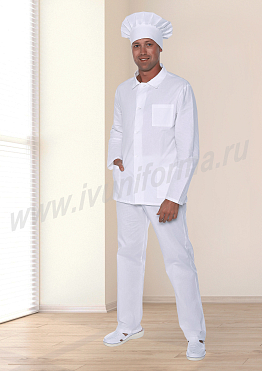 Костюм повара мужской арт. ПВ-02-18-БЗ